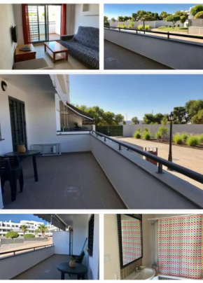 Apartamento con piscina